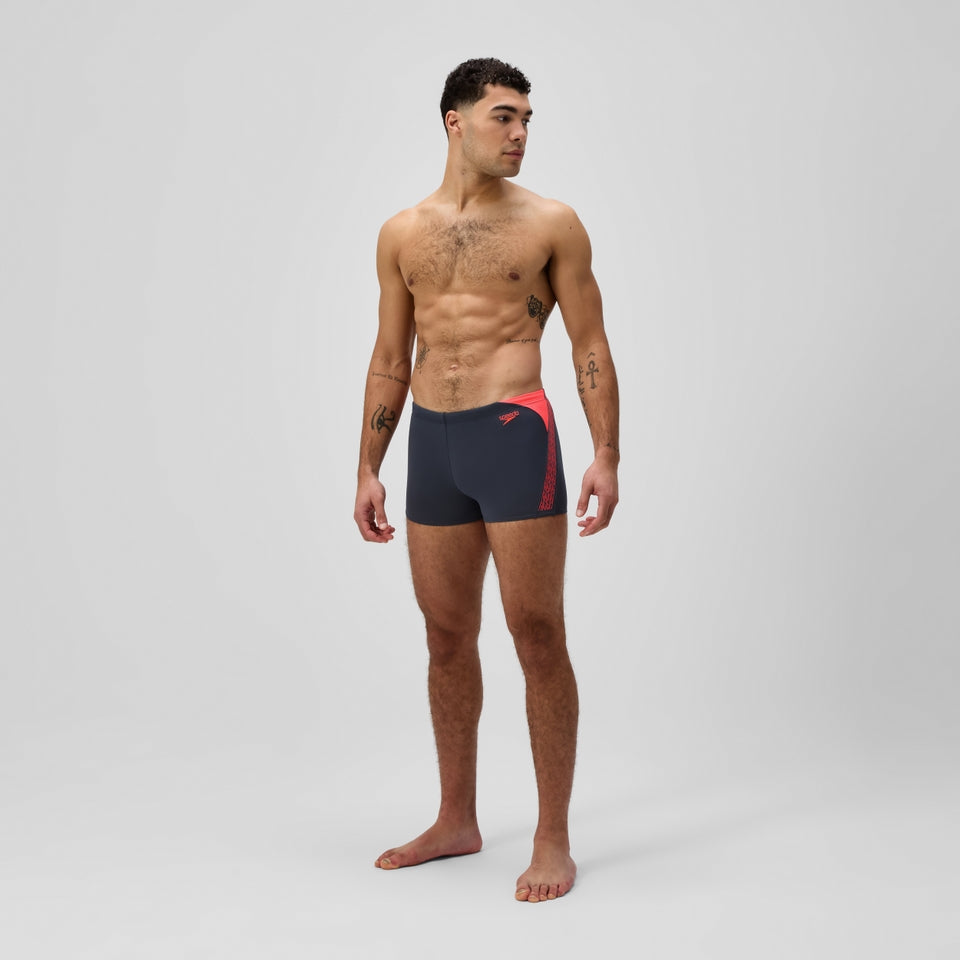 Speedo Hyperboom Splice Aquashort Grey/Orange