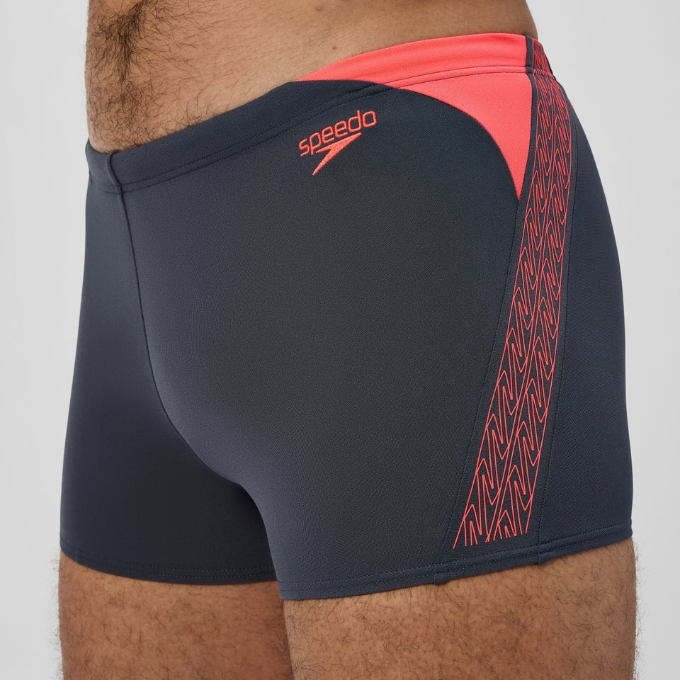 Speedo Hyperboom Splice Aquashort Grey/Orange