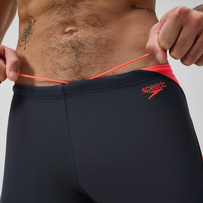 Speedo Hyperboom Splice Aquashort Grey/Orange