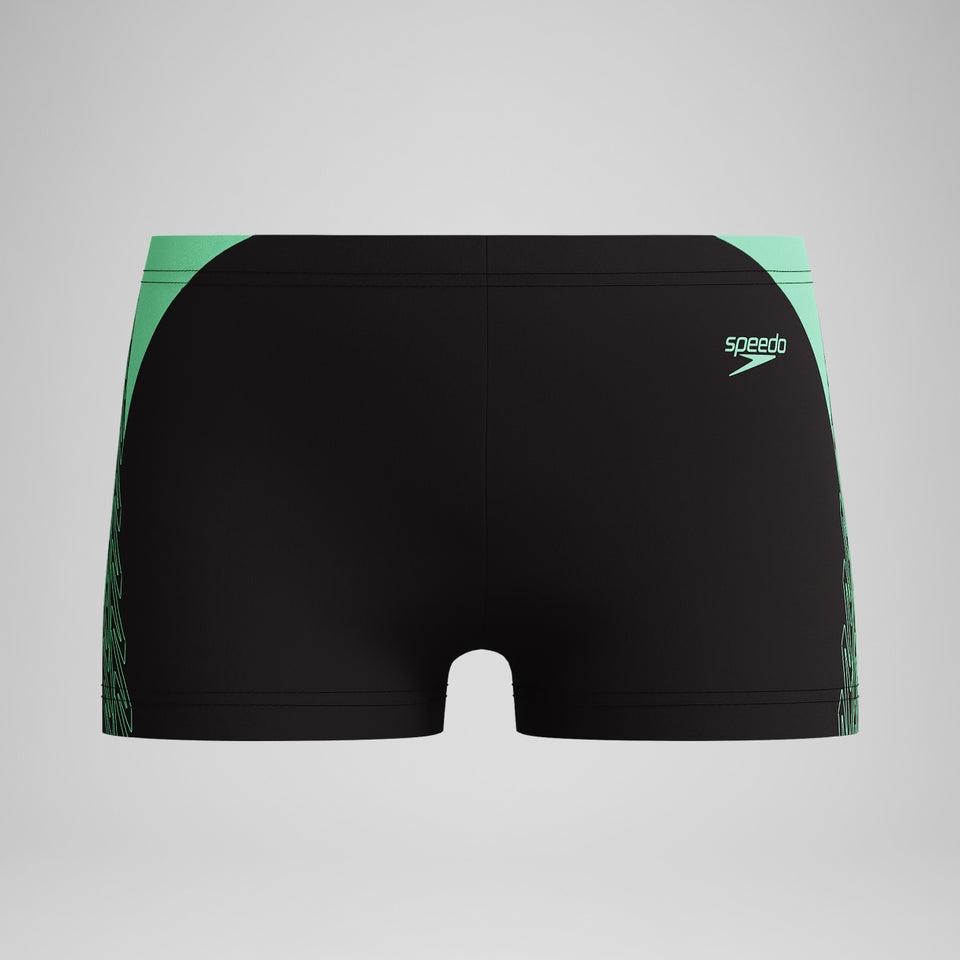 Speedo Boys Hyperboom Splice Aquashort Black/Green
