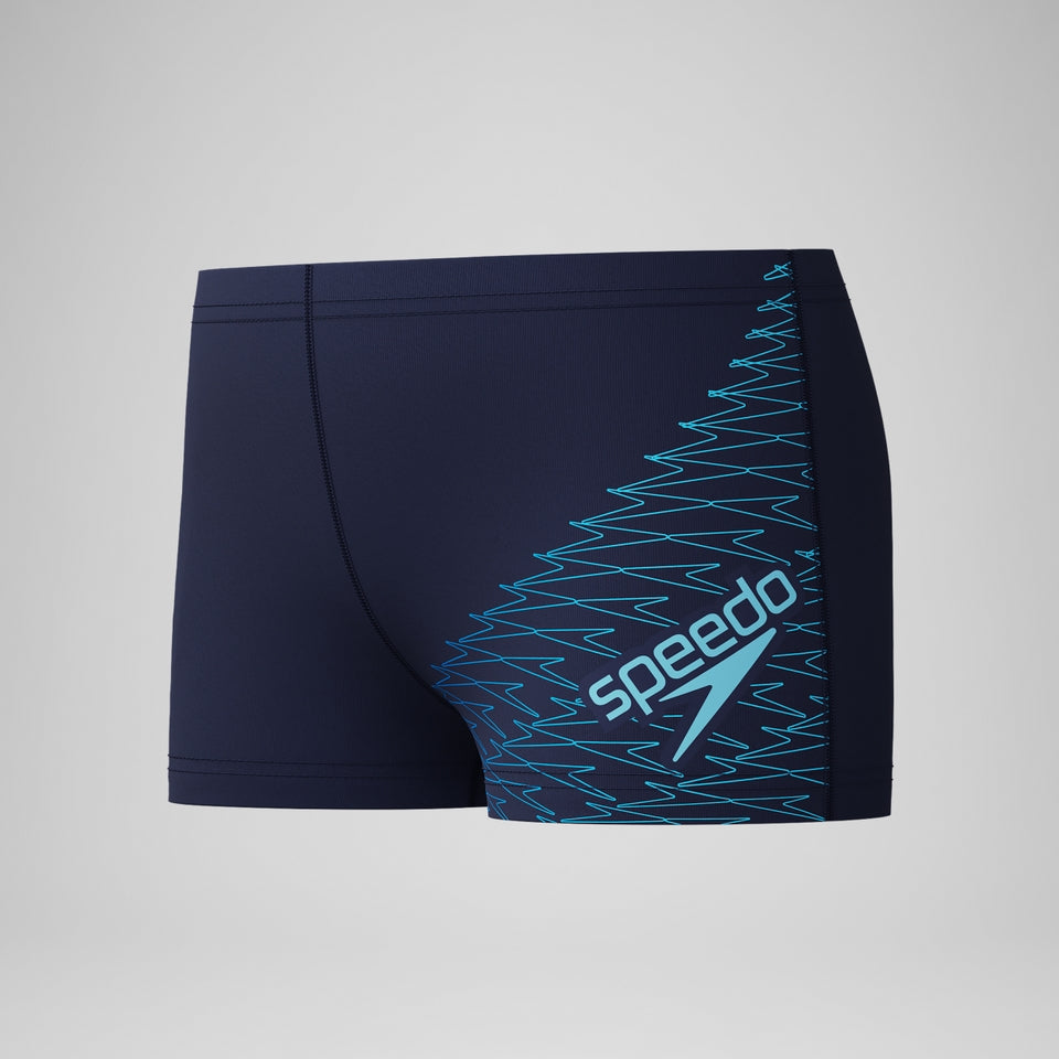 Speedo Boys Medley Logo Aquashort Navy/Blue