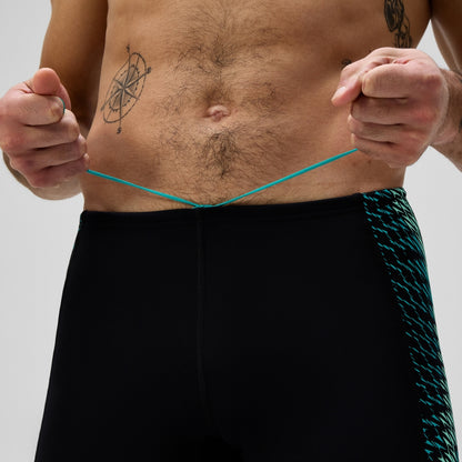 Speedo Endurance+ MAX Tech Panel Jammer Black/Turquoise