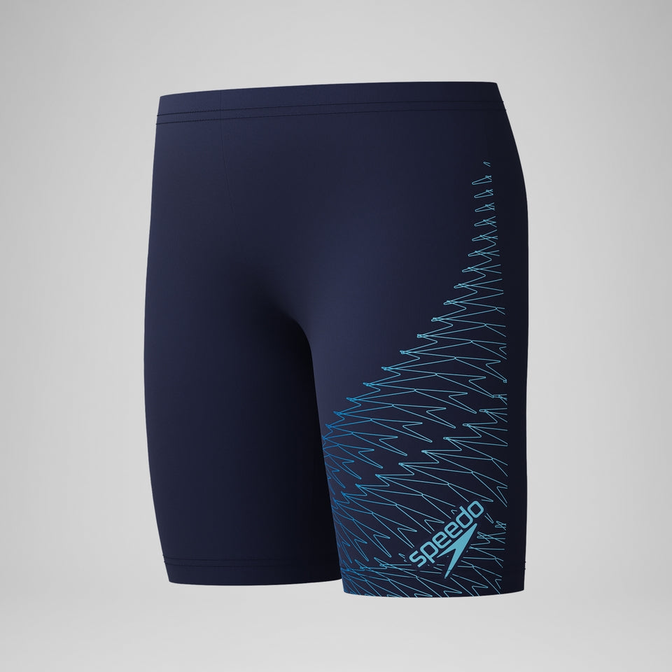 Speedo Boys Medley Logo Jammer Navy/Blue