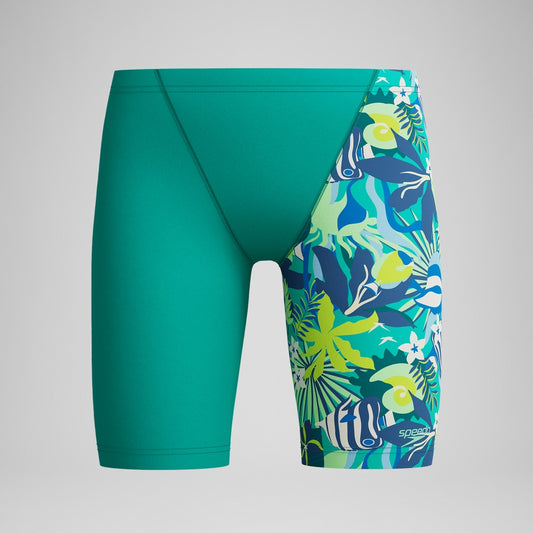Speedo Boys Allover Jammer Turquoise