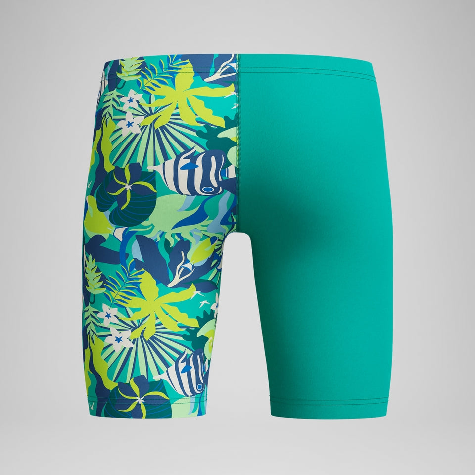 Speedo Boys Allover Jammer Turquoise