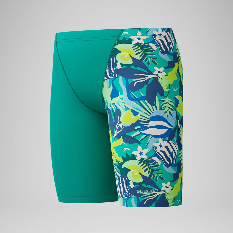 Speedo Boys Allover Jammer Turquoise