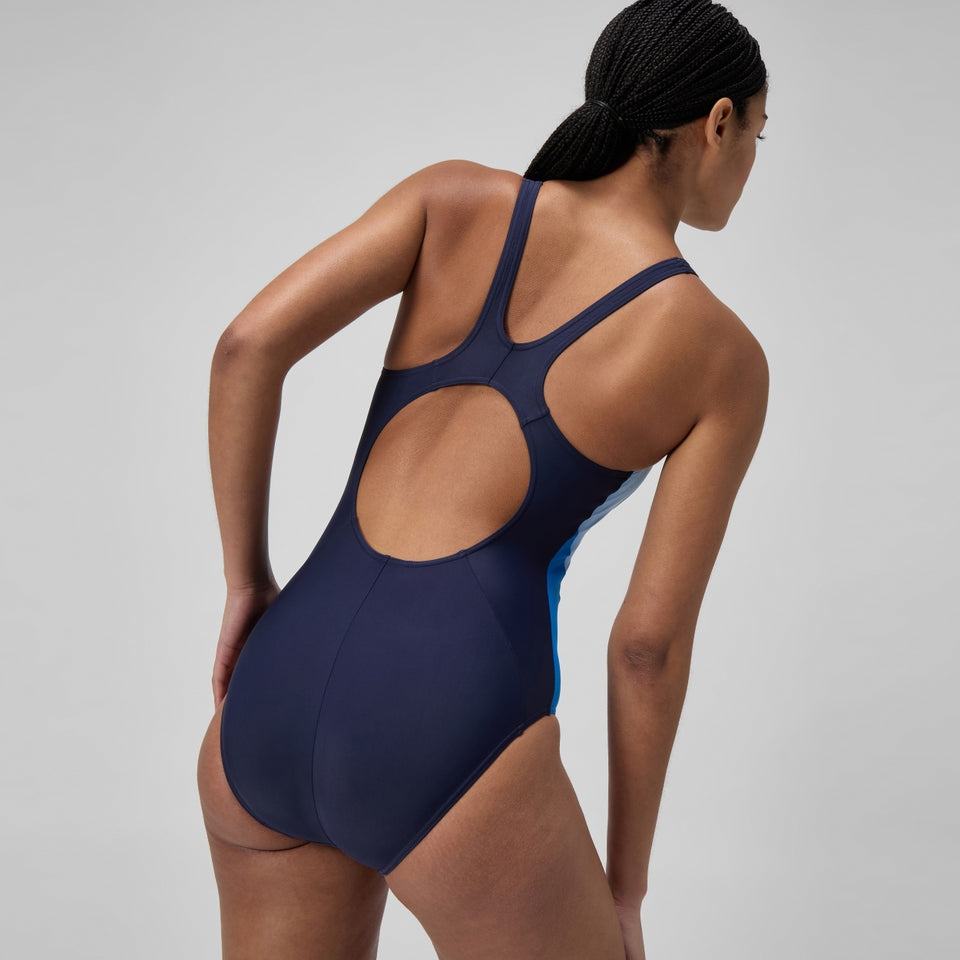Speedo Colourblock 2.0 Swimsuit Navy/Blue