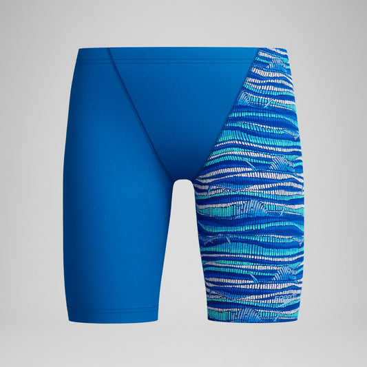Speedo Boys Allover Jammer Blue