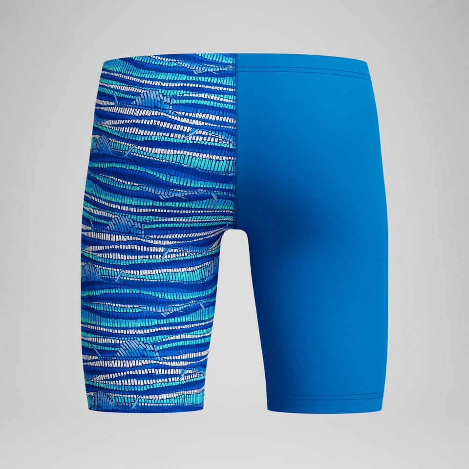 Speedo Boys Allover Jammer Blue