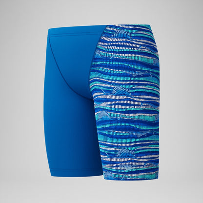Speedo Boys Allover Jammer Blue