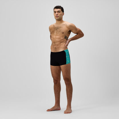 Speedo Hyperboom Panel Aquashort Black/Turquoise