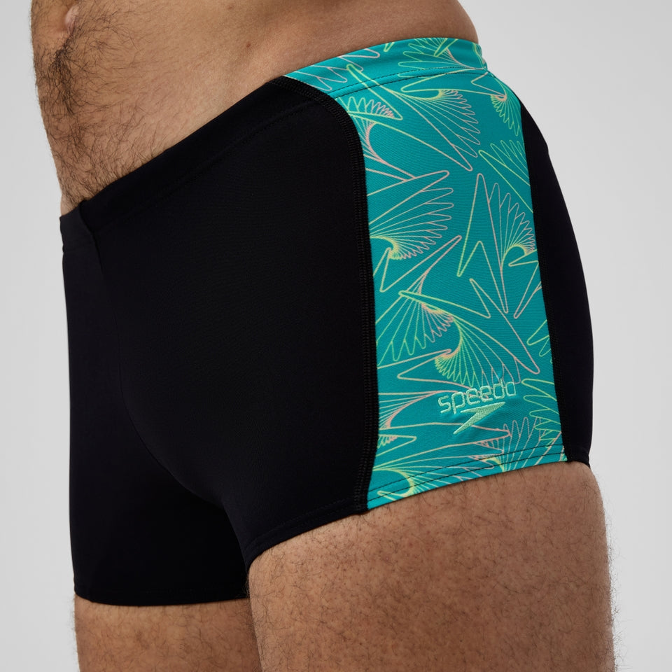 Speedo Hyperboom Panel Aquashort Black/Turquoise