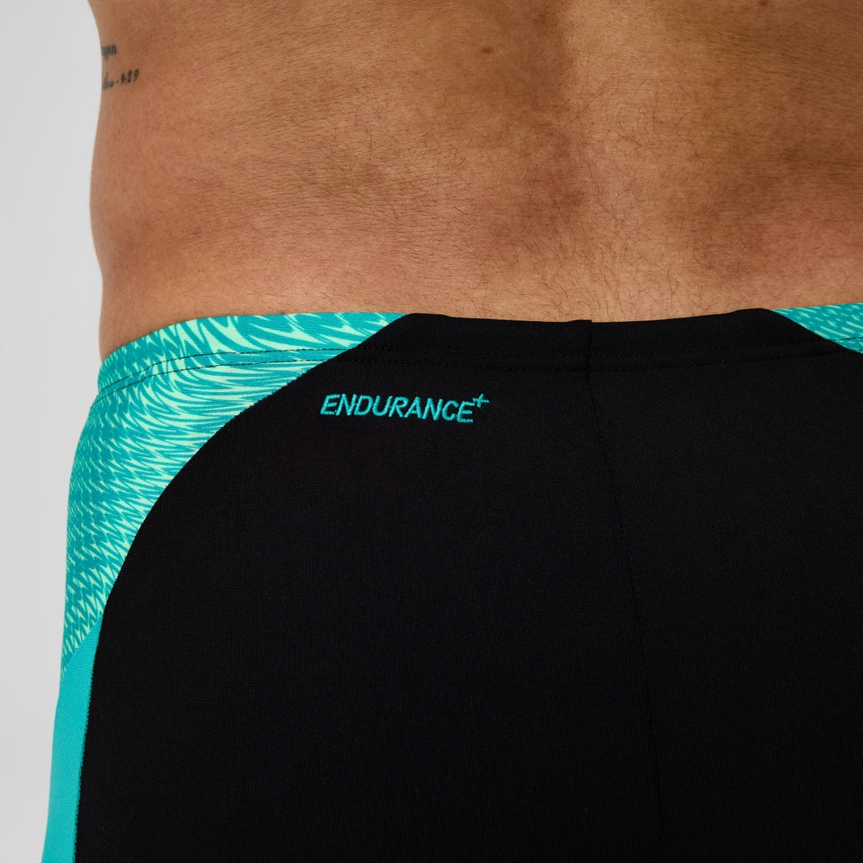 Speedo Endurance+ MAX Splice Aquashort Black/Turquoise
