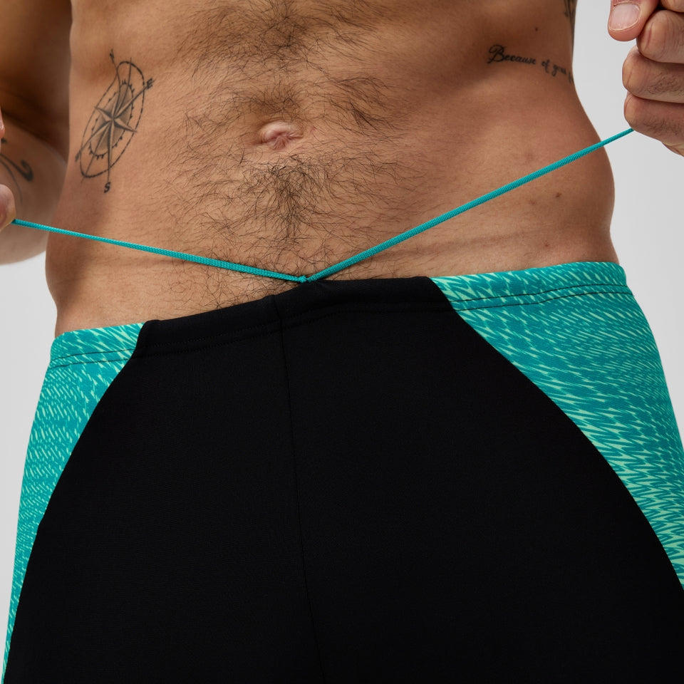 Speedo Endurance+ MAX Splice Aquashort Black/Turquoise