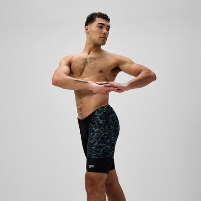 Speedo Hyperboom Splice Jammer Black/Green