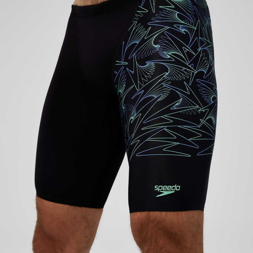 Speedo Hyperboom Splice Jammer Black/Green