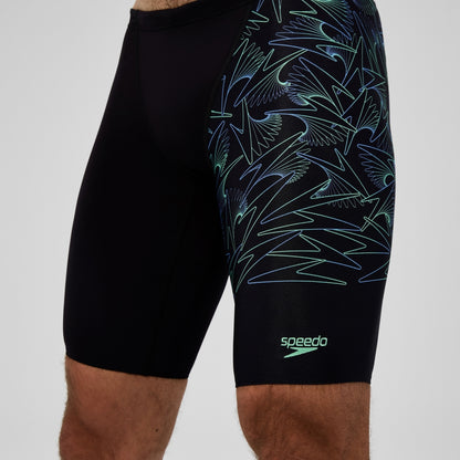 Speedo Hyperboom Splice Jammer Black/Green