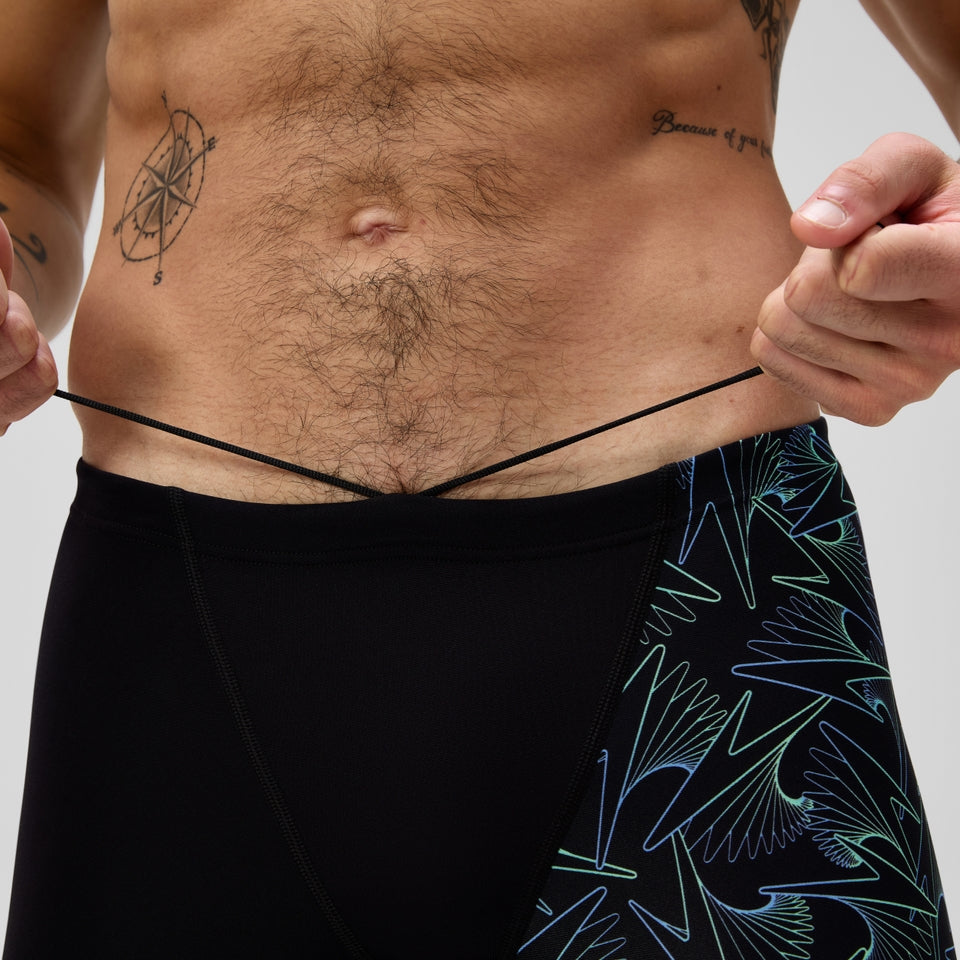 Speedo Hyperboom Splice Jammer Black/Green