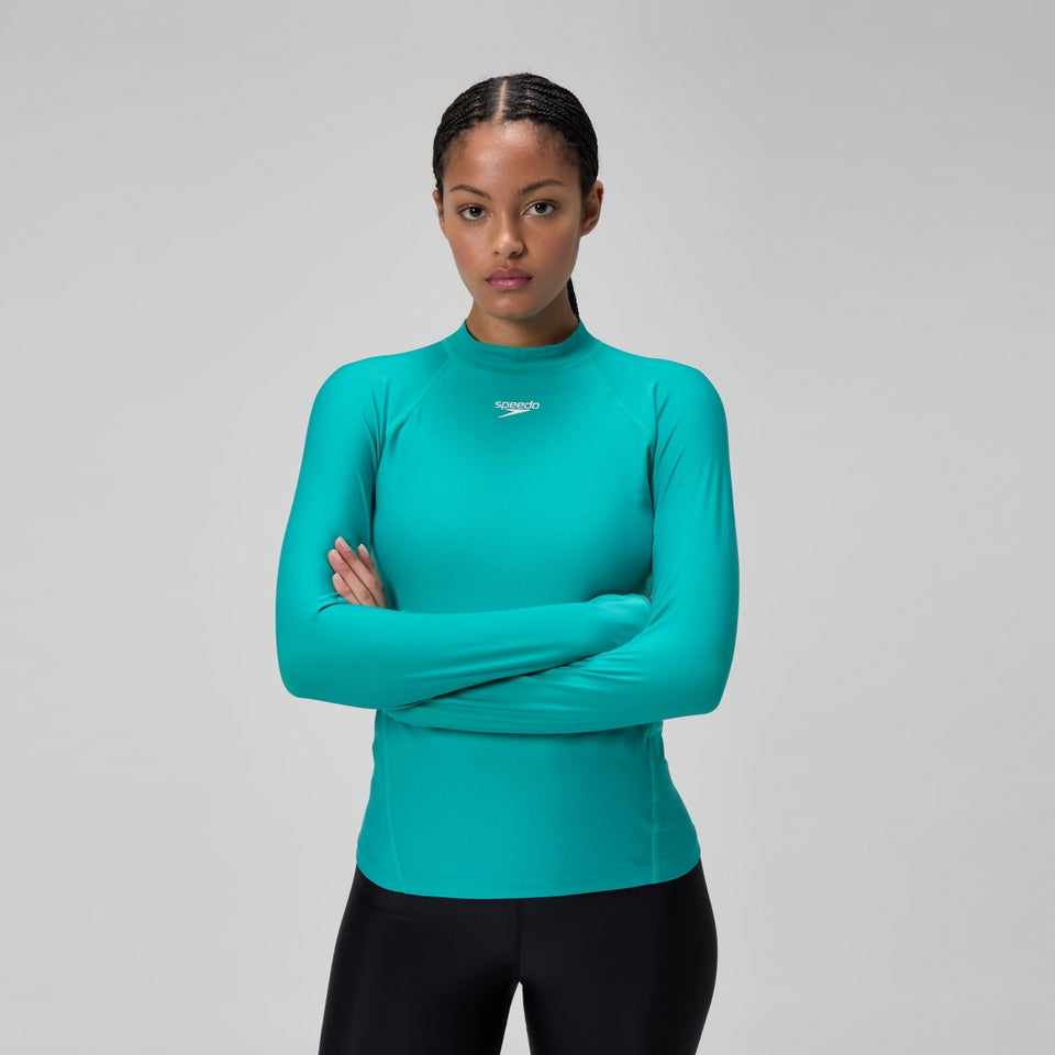 Speedo Long Sleeve Rashguard Turquoise