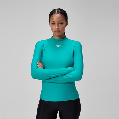 Speedo Long Sleeve Rashguard Turquoise