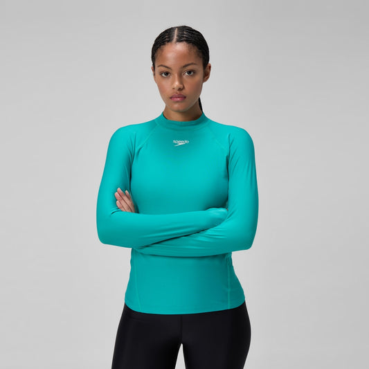 Speedo Long Sleeve Rashguard Turquoise