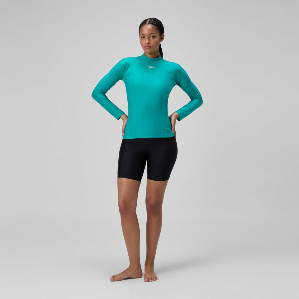 Speedo Long Sleeve Rashguard Turquoise