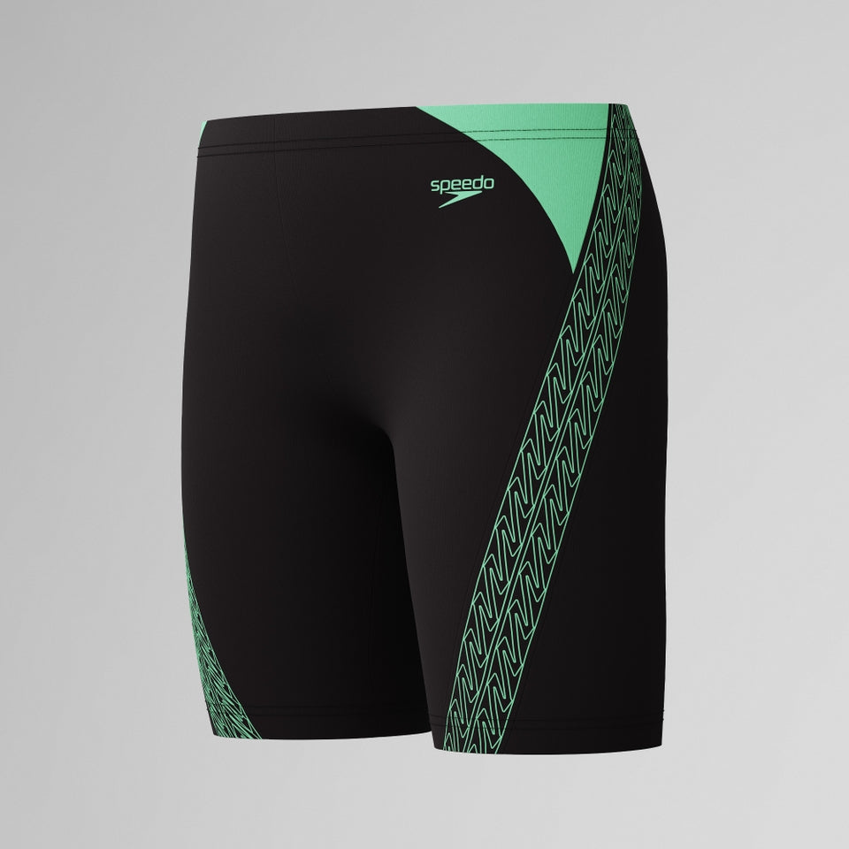 Speedo Boys Hyperboom Splice Jammer Black/Green