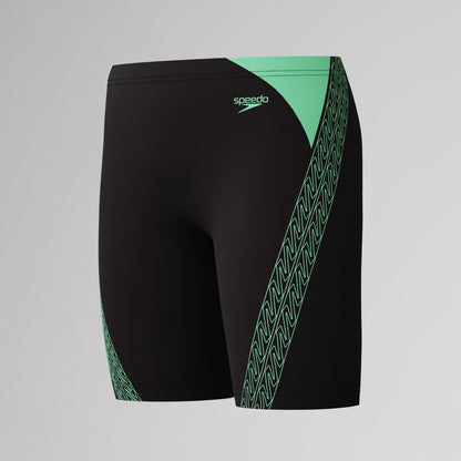 Speedo Boys Hyperboom Splice Jammer Black/Green