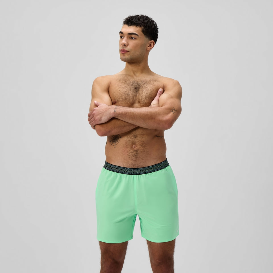 Speedo Hyperboom Band 40cm Swim Shorts Green