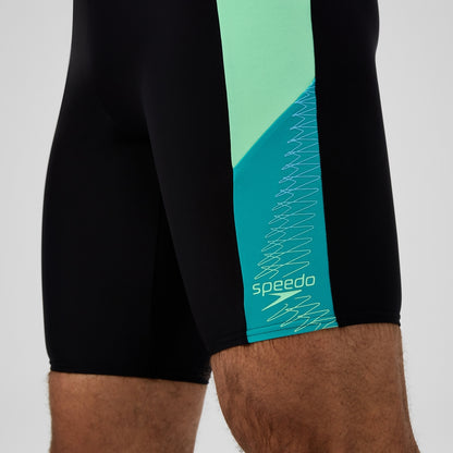 Speedo Dive Panel Jammer Black/Turquoise