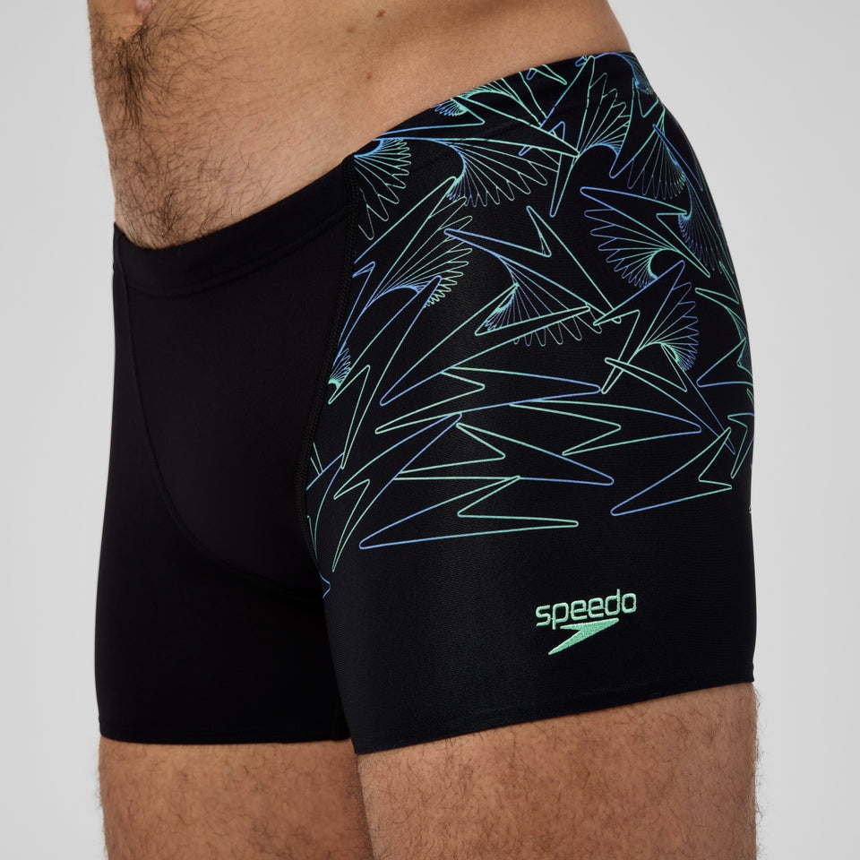 Speedo Hyperboom V-Cut Aquashort Black/Green