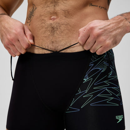 Speedo Hyperboom V-Cut Aquashort Black/Green