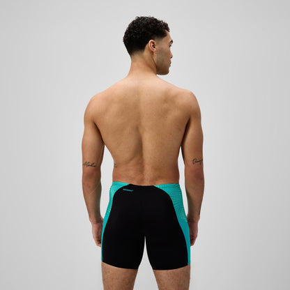 Speedo Endurance+ MAX Splice Mid Jammer Black/Turquoise