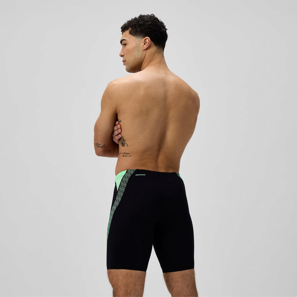 Speedo Hyperboom Splice Jammer Black/Green