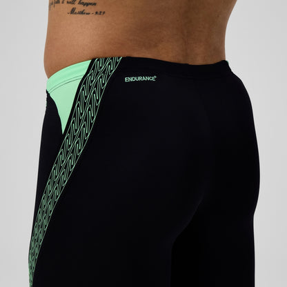 Speedo Hyperboom Splice Jammer Black/Green