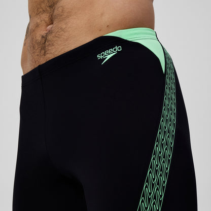 Speedo Hyperboom Splice Jammer Black/Green