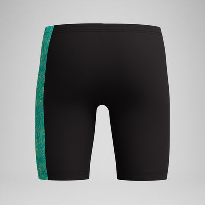 Speedo Boys Hyperboom Panel Jammer Black/Green