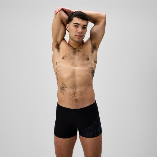 Speedo Medley Logo Aquashort Black/Grey