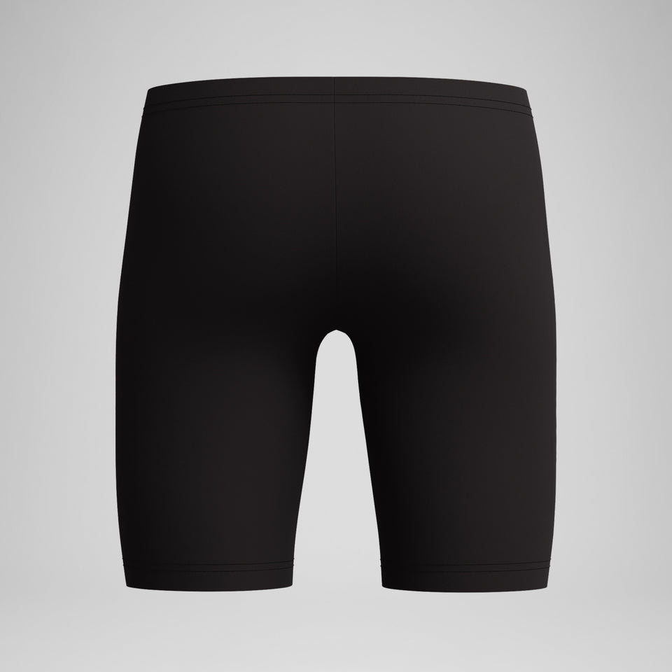 Speedo Boys Medley Logo Jammer Black/Orange