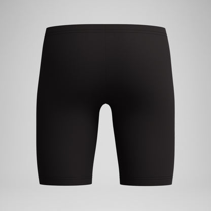Speedo Boys Medley Logo Jammer Black/Orange
