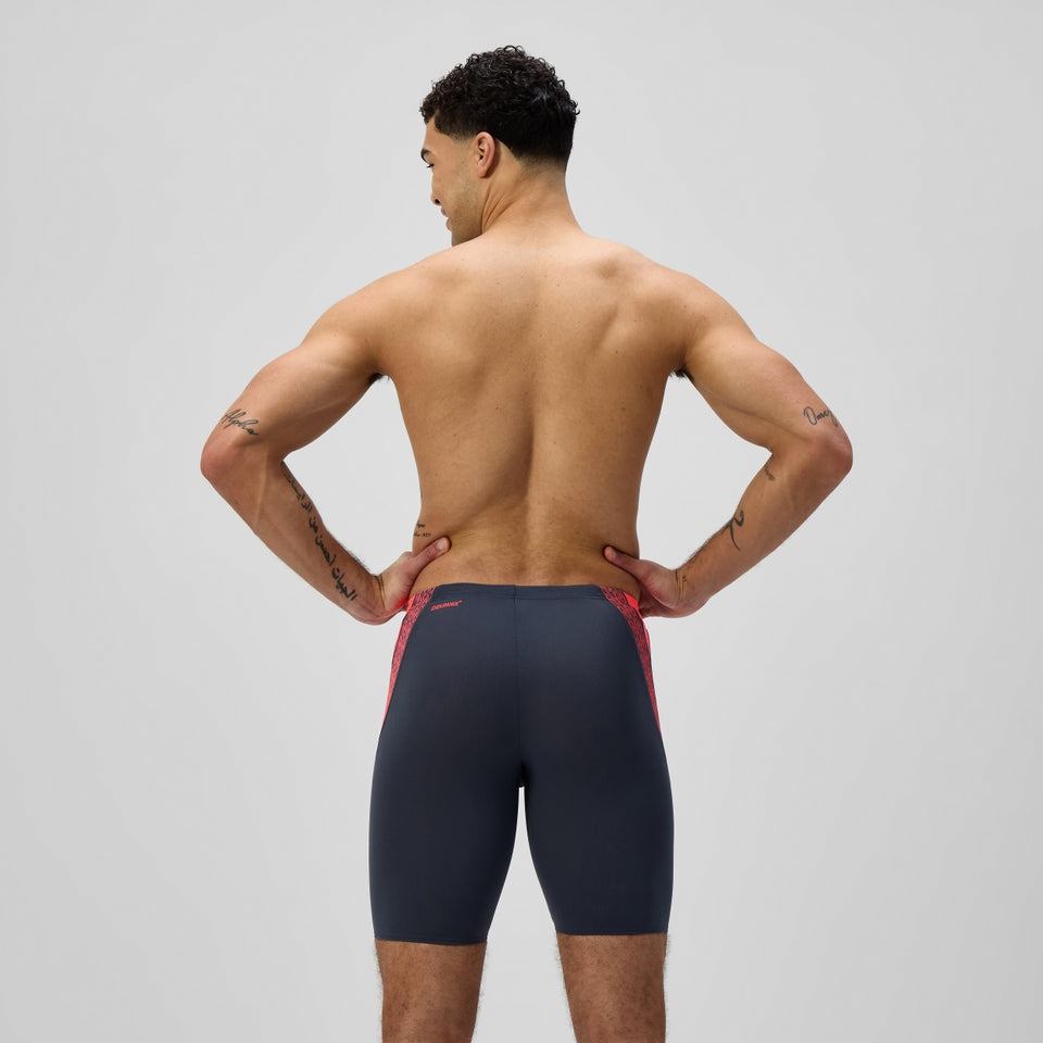 Speedo Hyperboom Splice Jammer Grey/Orange