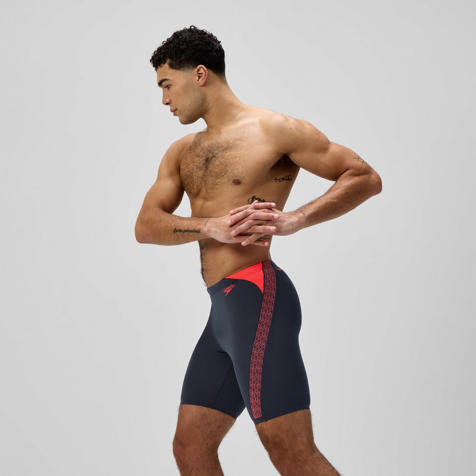 Speedo Hyperboom Splice Jammer Grey/Orange