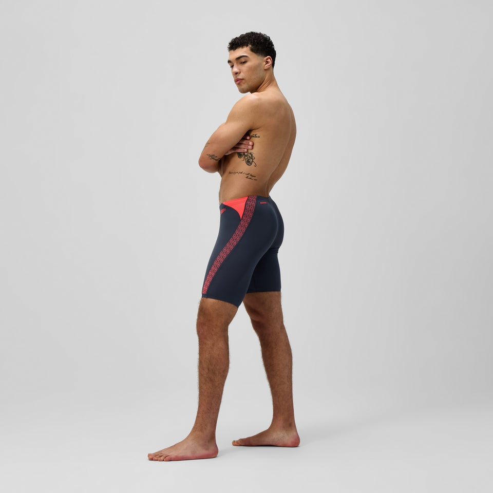 Speedo Hyperboom Splice Jammer Grey/Orange