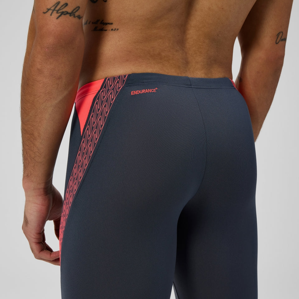 Speedo Hyperboom Splice Jammer Grey/Orange