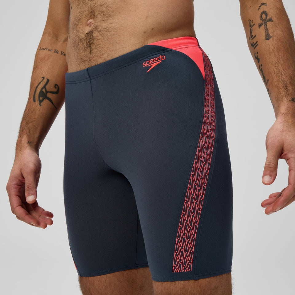 Speedo Hyperboom Splice Jammer Grey/Orange