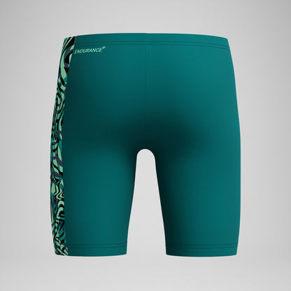 Speedo Boys Panel Jammer Green