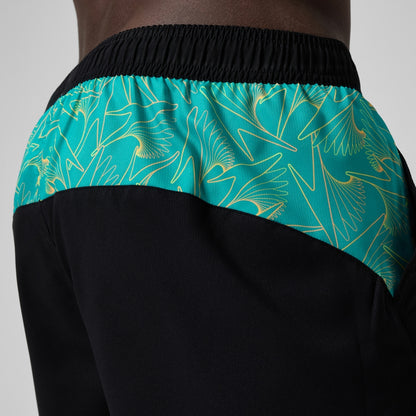 Speedo Xpress Lite Panel 40cm Swim Shorts Black/Green