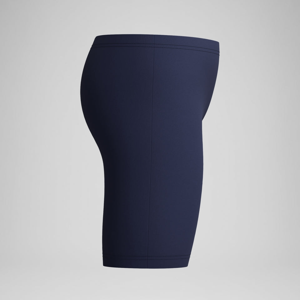Speedo Boys Plastisol Placement Jammer Navy