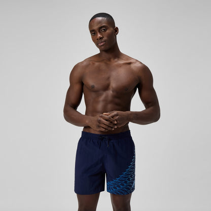 Speedo Medley Logo 40cm Swim Shorts Navy/Blue