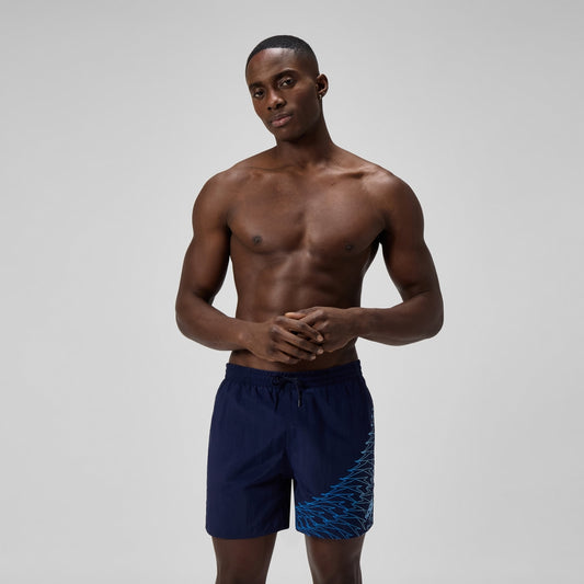 Speedo Medley Logo 40cm Swim Shorts Navy/Blue